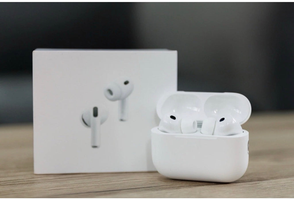 Wireless Bluetooth Earbuds with Charging Case – White