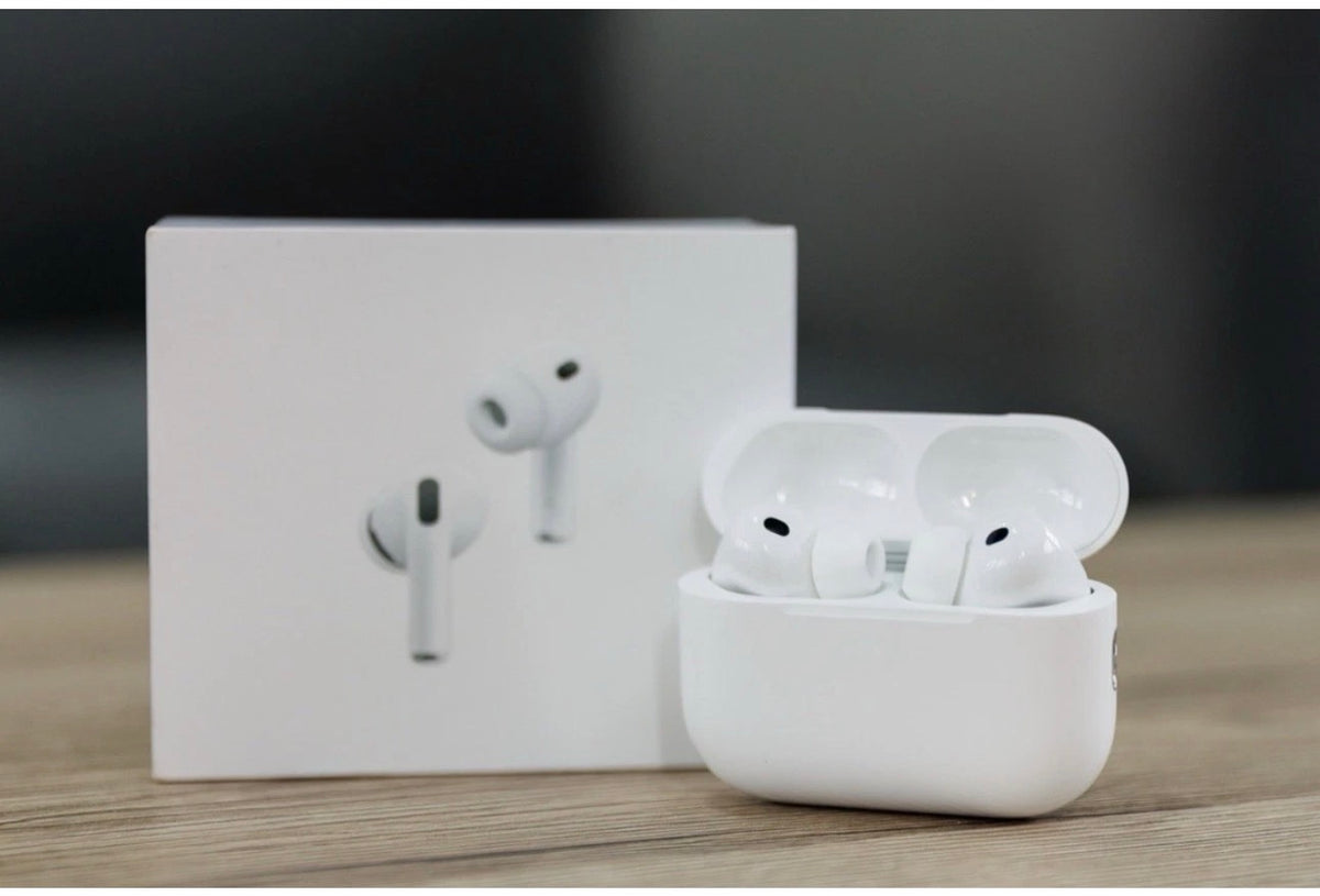 Wireless Bluetooth Earbuds with Charging Case – White